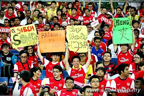 Over 100,000 Fans Watched Arsenal & Man City