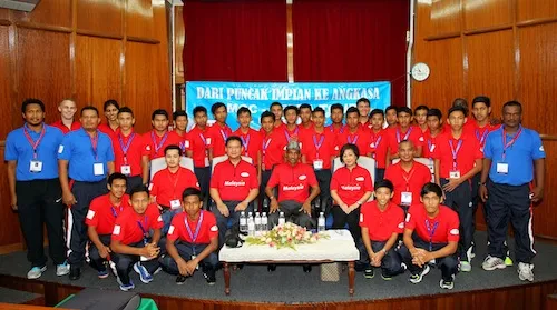 Fifty boys from FELDA - first batch to leave for CARDIFF CITY experience