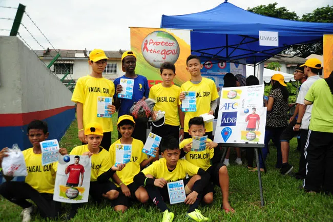 HIV Prevention Programme Reaches the Young in Faisal Cup