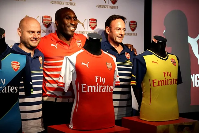 PUMA LAUNCHES THE ARSENAL HOME, AWAY AND CUP KITS FOR 2014/15 FOOTBALL SEASON