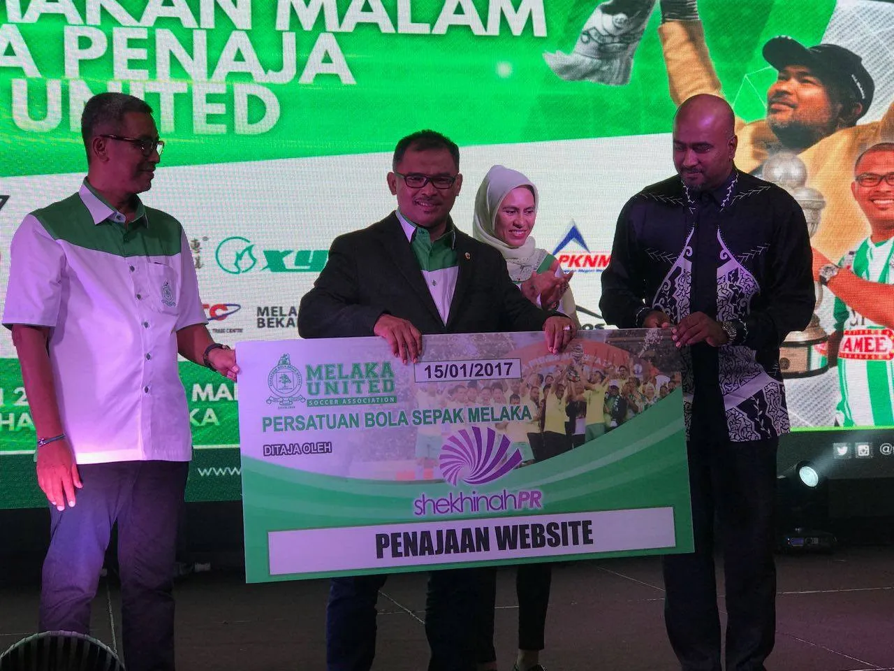 Shekhinah PR obtains Melaka United’s Trust & Confidence