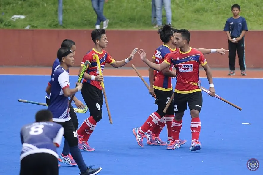 SSTMI, Pahang Thunderbolt and Johor Juniors celebrate
