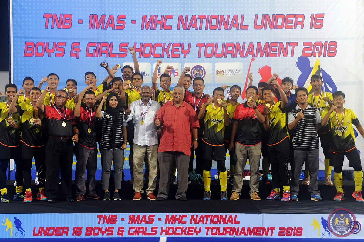 Kejohanan Bawah16: Perak, Pahang Dinobatkan Selaku Juara