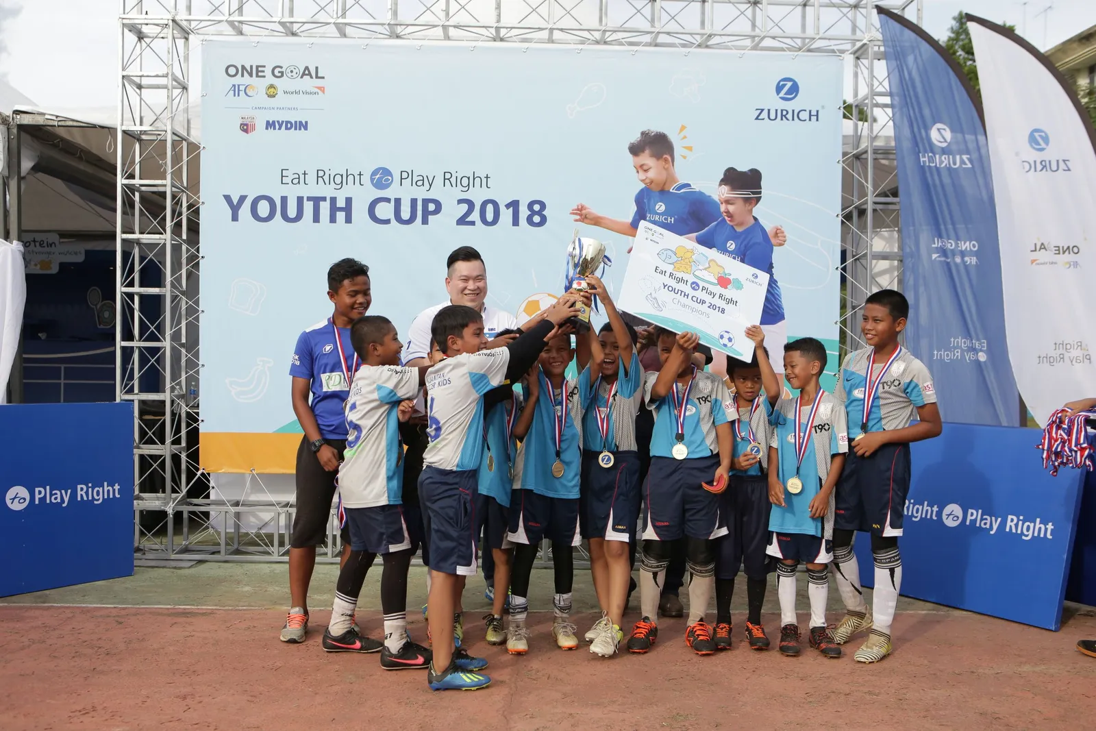 Zurich Malaysia’s ‘Eat Right to Play Right’ football tournament hits the right notes with passionate youth players and coaches.
