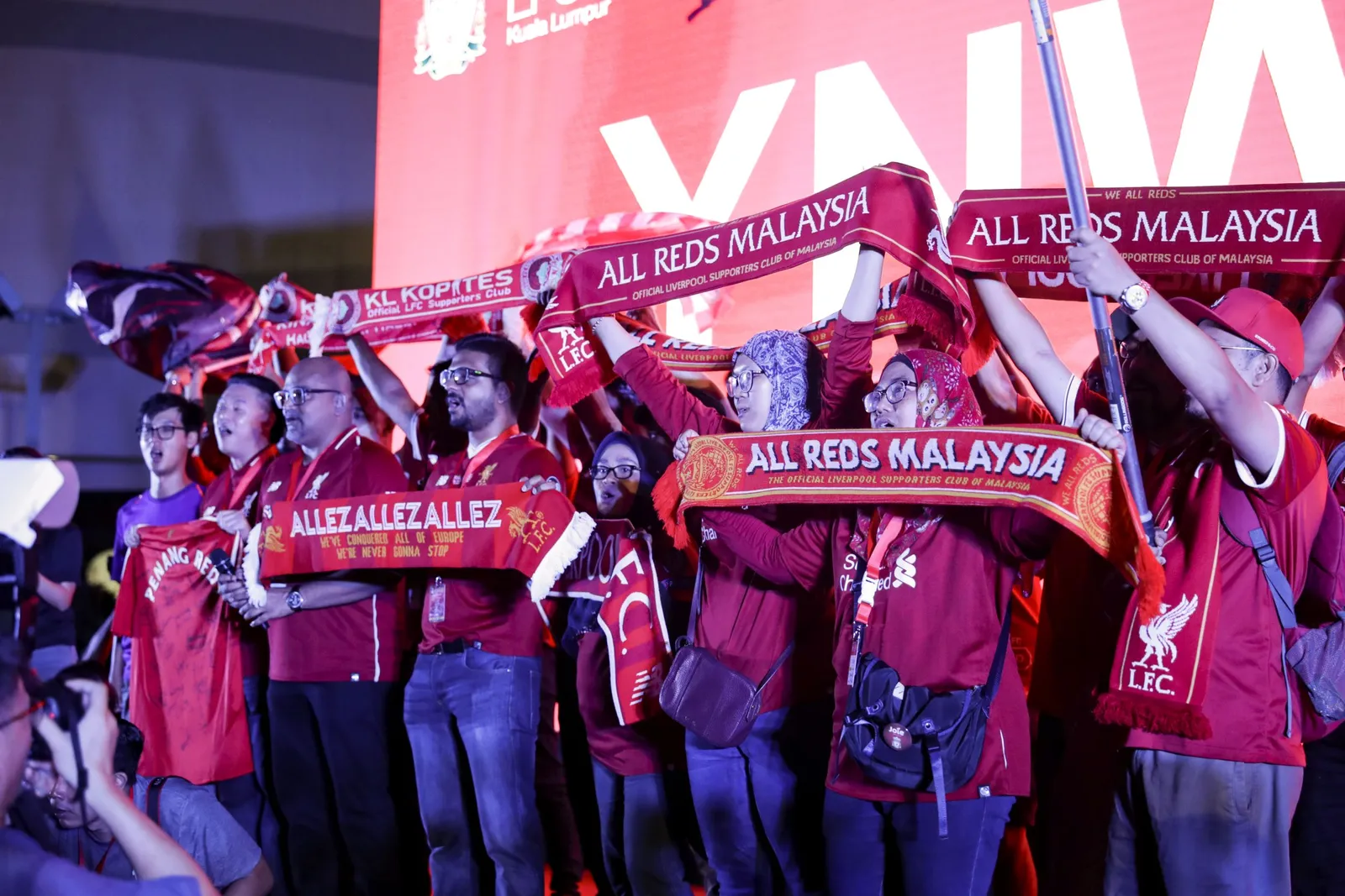 LFC Legends have a ball in Malaysia