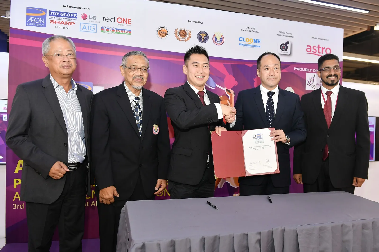 AEON Credit comes on board the Purple League train