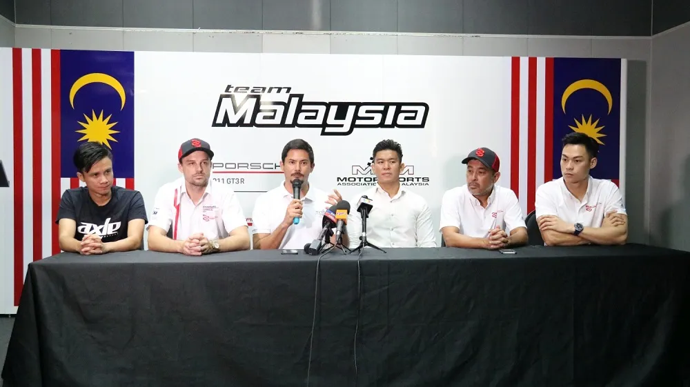Team Malaysia at the FIA Motorsport Games