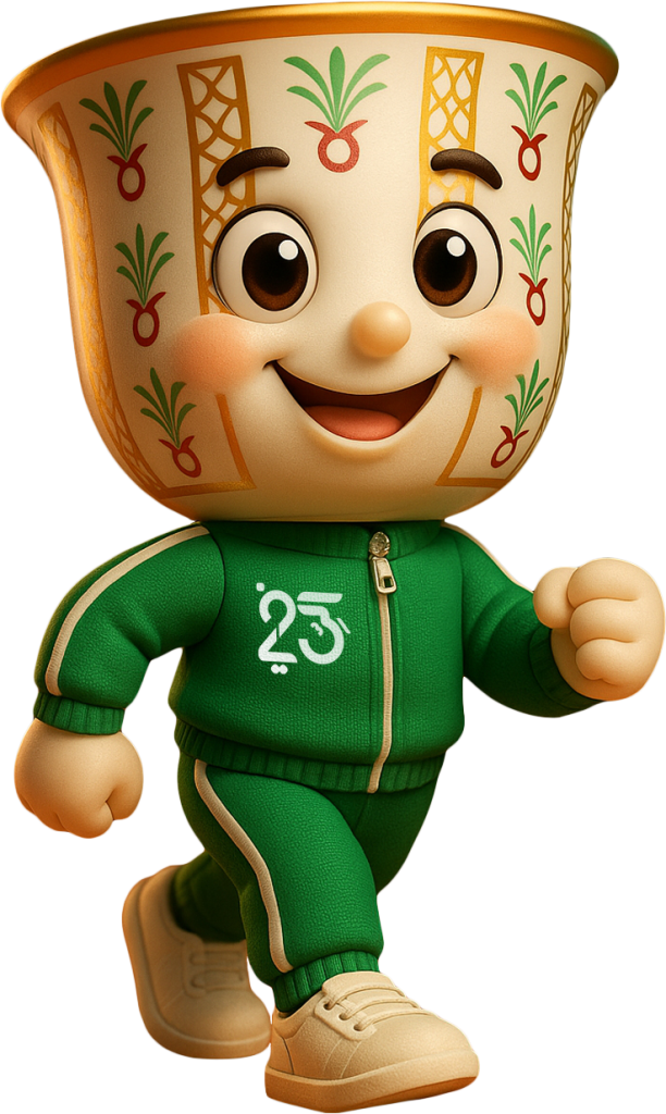 The Islamic Solidarity Games (ISG Riyadh 2025) Mascot 
